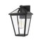 Z-Lite Talbot 1 Light Outdoor Wall Sconce, Black & Clear Beveled 579M-BK - alternate 4